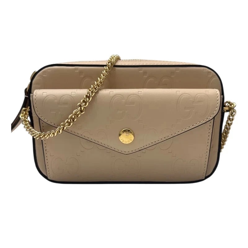 GUCCI GG SUPER MINI BEIGE HANDBAG (1 of 11)