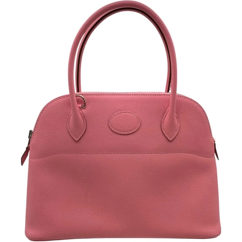 HERMES BOLIDE STAMP ROSE CONFETTI/SHW EPSOM SHOULDER BAG HANDBAG (1 of 12)