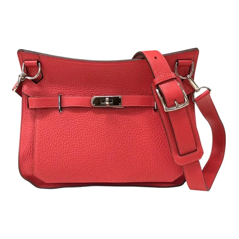 HERMES GYPSY STAMP ROUGE PIVOINE SHW SHOULDER BAG HANDBAG (1 of 11)