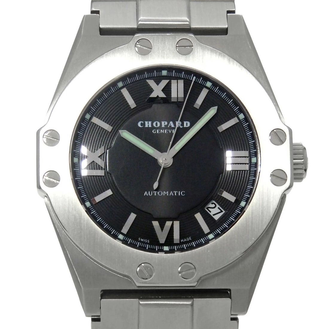 CHOPARD CHOPARD WATCH: CHOPARD Chopard Watch Brand: CHOPARD Type: N/A Material: Band Material Ss, Case Material N/A Color: Band Color N/A Size: Band Size none, Case Size 37.8mm Accessories: None Accessories Notice: