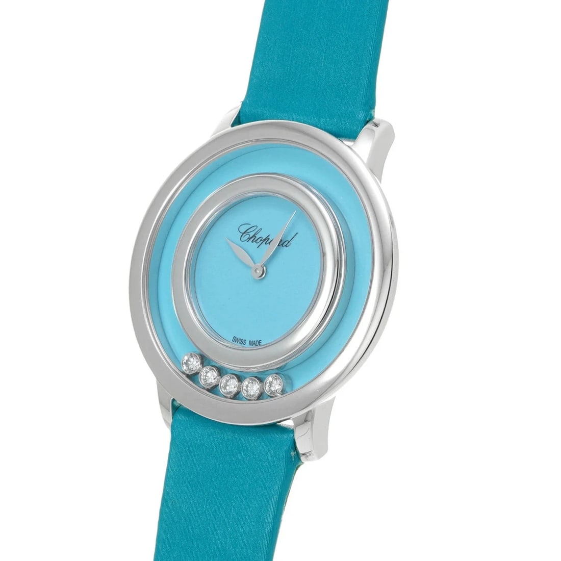 CHOPARD DIAMOND BLUE WATCH - 2
