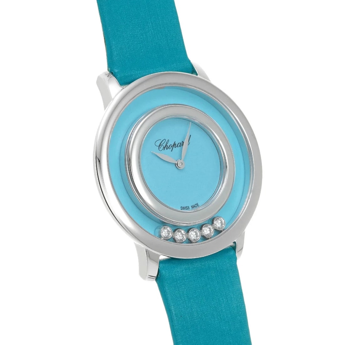 CHOPARD DIAMOND BLUE WATCH - 3