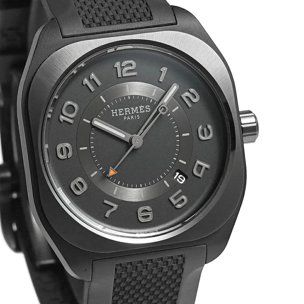 HERMES BLACK WATCH - 2