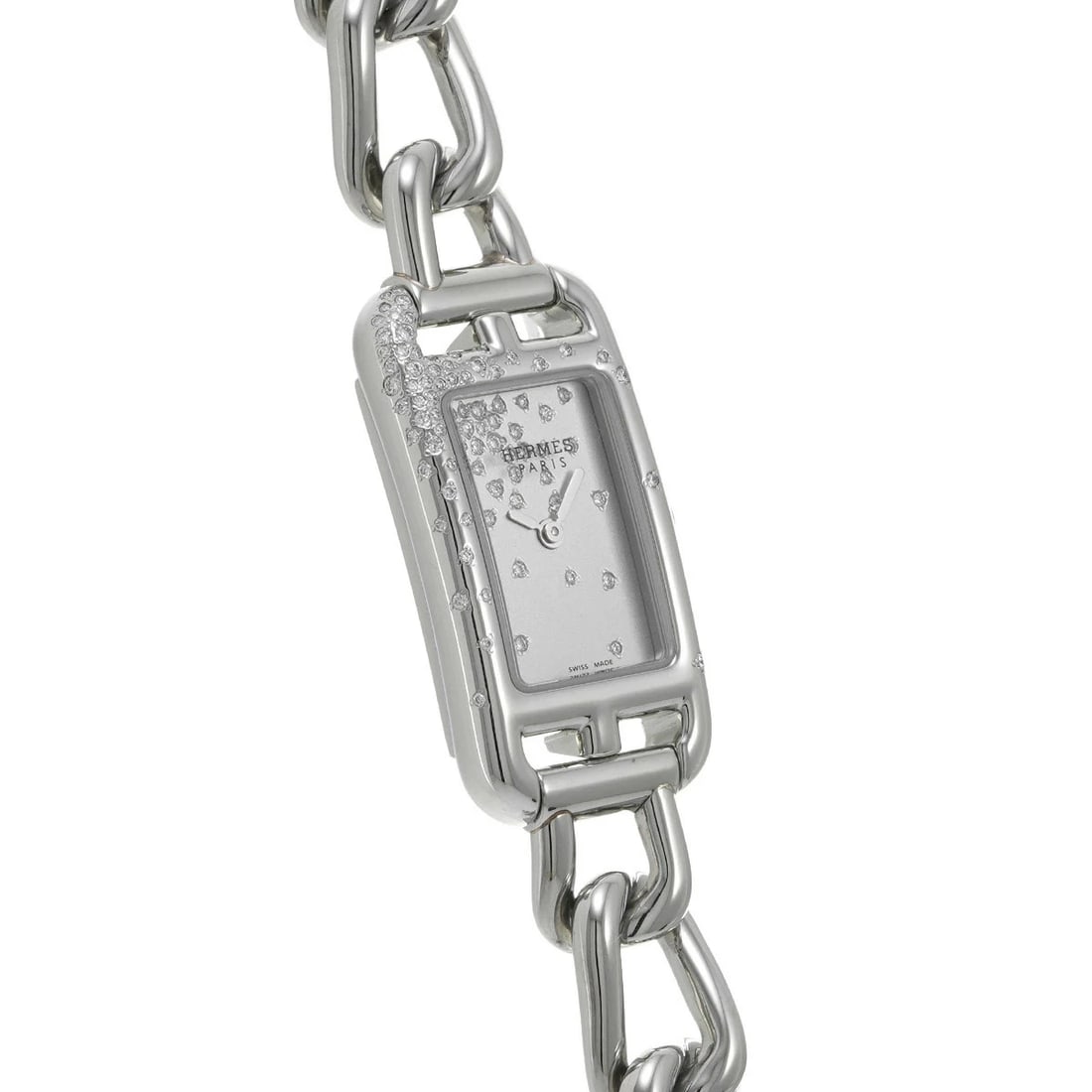 HERMES NANTUCKET SILVER WATCH - 3