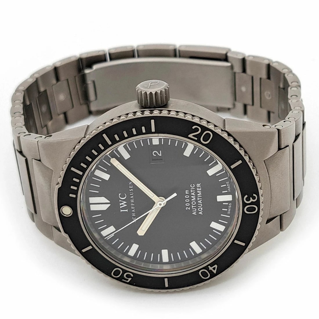 IWC AQUATIMER BLACK WATCH - 2