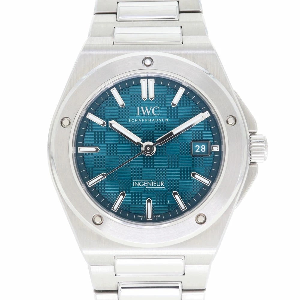 IWC INGENIEUR WATCH: IWC Ingenieur Watch Brand: IWC Type: N/A Material: Band Material Stainless Steel, Case Material N/A Color: Band Color N/A Size: Band Size none, Case Size 40.0mm Accessories: None Accessori