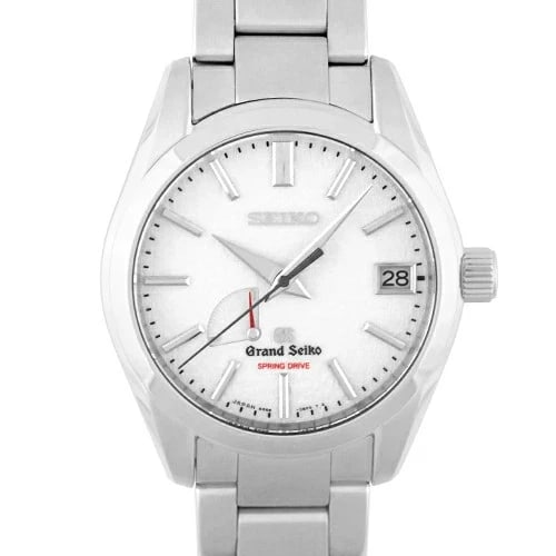 GRAND SEIKO SPRING WATCH: Grand Seiko Spring Watch Brand: Seiko Type: Wrist watch Material: SS Color: Dial Color White Size: [ Case size ] 39mm Accessories: None Accessories Notice: When purchasing pre-owned goods,