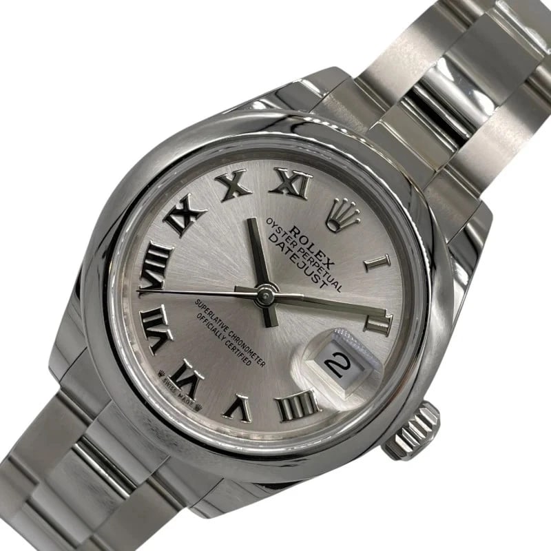 ROLEX DATEJUST SILVER WATCH (1 of 11)