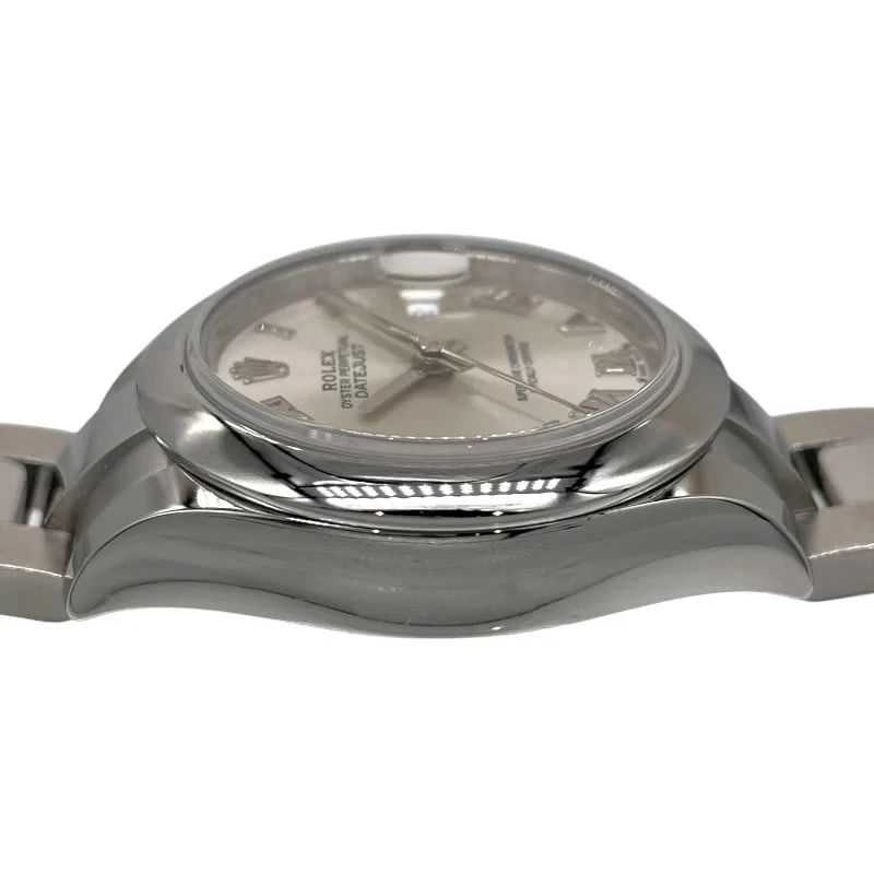 ROLEX DATEJUST SILVER WATCH - 2