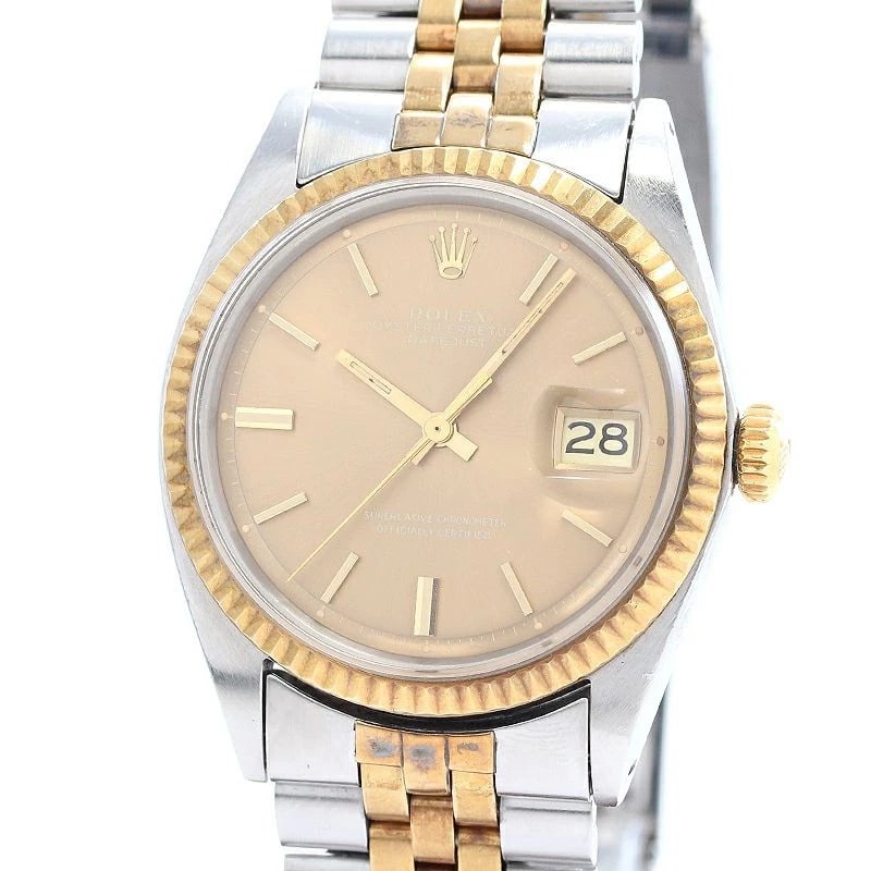 ROLEX OYSTER PERPETUAL DATEJUST GHOST DIAL WATCH: Rolex Oyster Perpetual Datejust Ghost Dial Watch Brand: ROLEX Type: Wrist watch Material: Case Material Stainless Steel/Yellow Gold Band Material Stainless steel/14K yellow gold Color: Dial