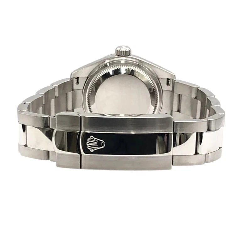 ROLEX DATEJUST SILVER WATCH - 3