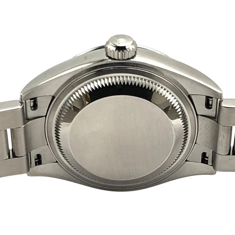 ROLEX DATEJUST SILVER WATCH - 4