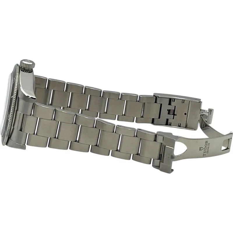 TUDOR BLACK SILVER WATCH - 3