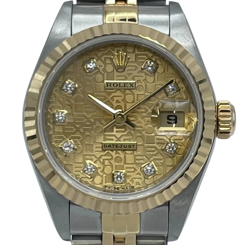 ROLEX DATEJUST HORICON GOLD K18/SS WATCH: Rolex Datejust Horicon Gold K18/SS Watch Brand: ROLEX Type: Wrist watch Material: K18/SS Color: Dial Color Gold Size: [ Case size ] 26mm / Case shape: Round face / Case thickness: 10.6mm [ Arm