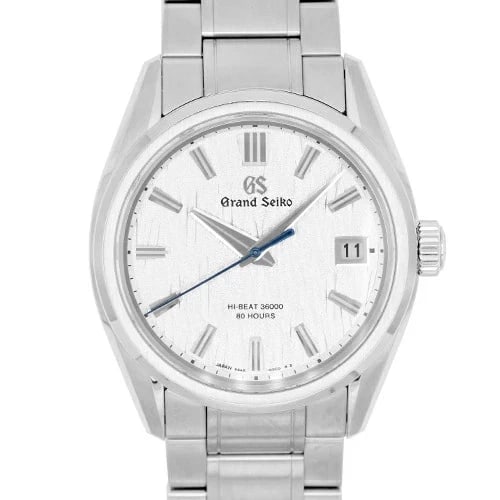 GRAND SEIKO HI-BEAT WATCH: Grand Seiko Hi-Beat Watch Brand: Seiko Type: Wrist watch Material: SS Color: Dial Color White/Birch Size: [ Case size ] 40mm Accessories: None Accessories Notice: When purchasing pre-owned
