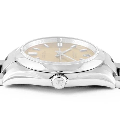 ROLEX WHITE GRAPE DIAL WATCH - 5
