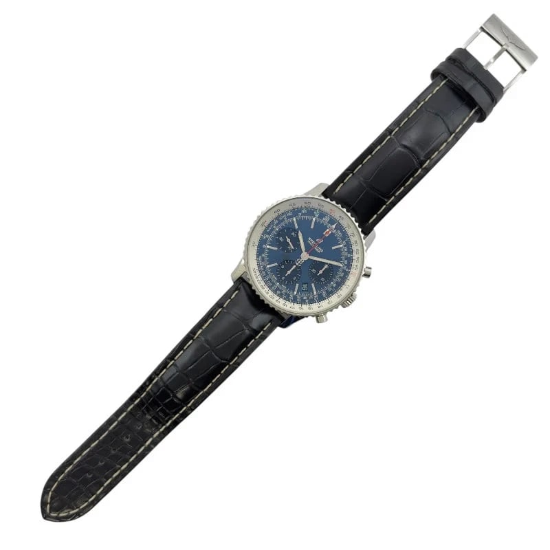 BREITLING NAVITIMER CHRONOGRAPH BLUE WATCH - 4