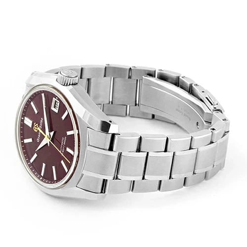 GRAND SEIKO HANKYU UMEDA MAIN STORE WATCH: Grand Seiko Hankyu Umeda Main Store Watch Brand: Seiko Type: Wrist watch Material: SS Color: Dial Color Red/Wine Red Size: [ Case size ] 40mm Accessories: None Accessories Notice: When