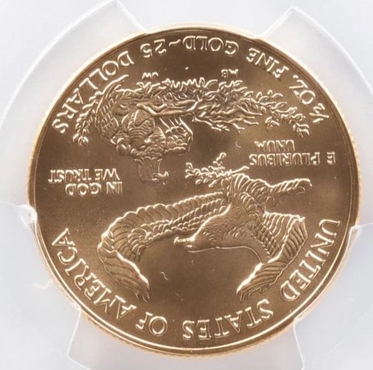 2000 $25 AMERICAN GOLD EAGLE - 2