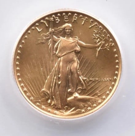 1986 $10 AMERICAN GOLD EAGLE - 2