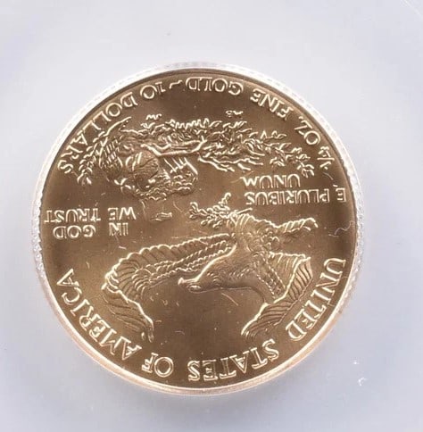 1997 $10 AMERICAN GOLD EAGLE - 2