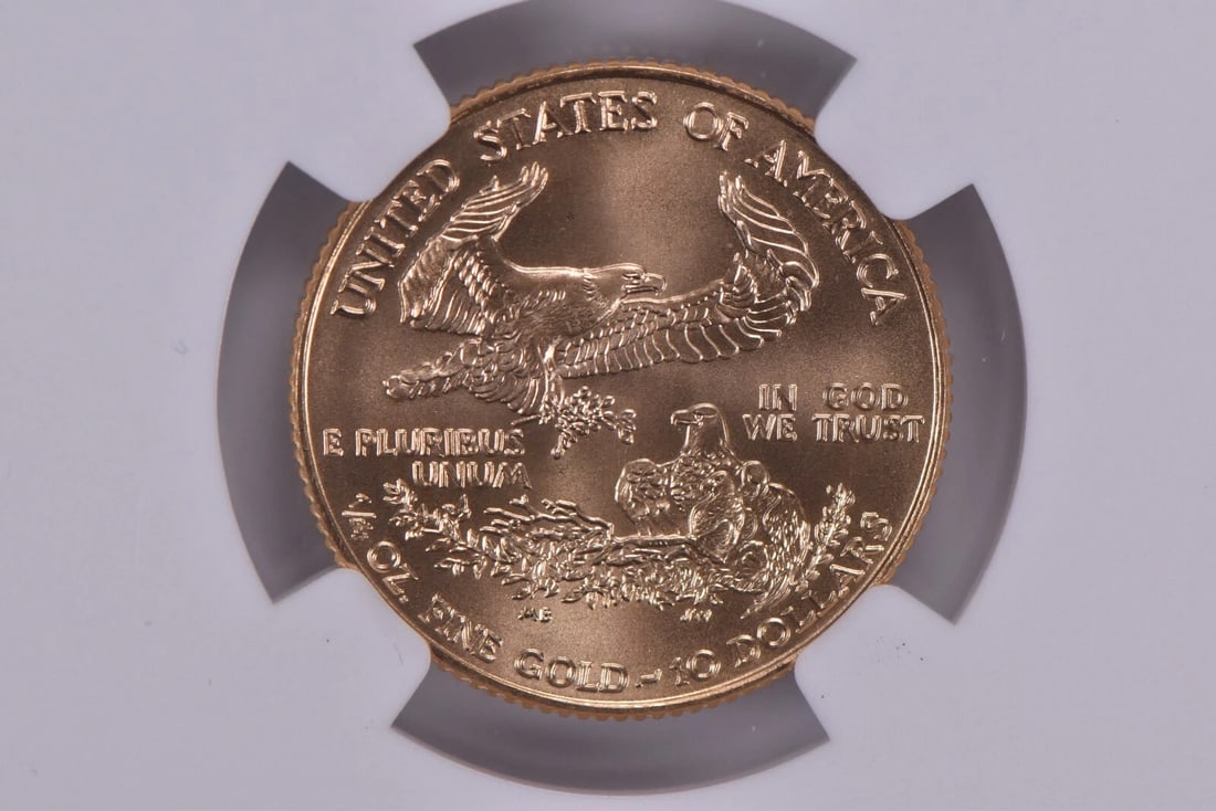 1998 $10 AMERICAN GOLD EAGLE - 2