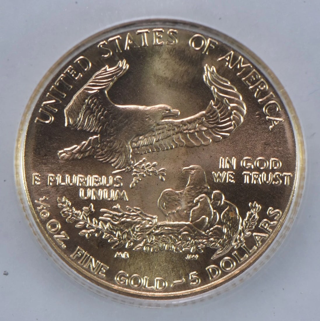 1997 $5 AMERICAN GOLD EAGLE - 2