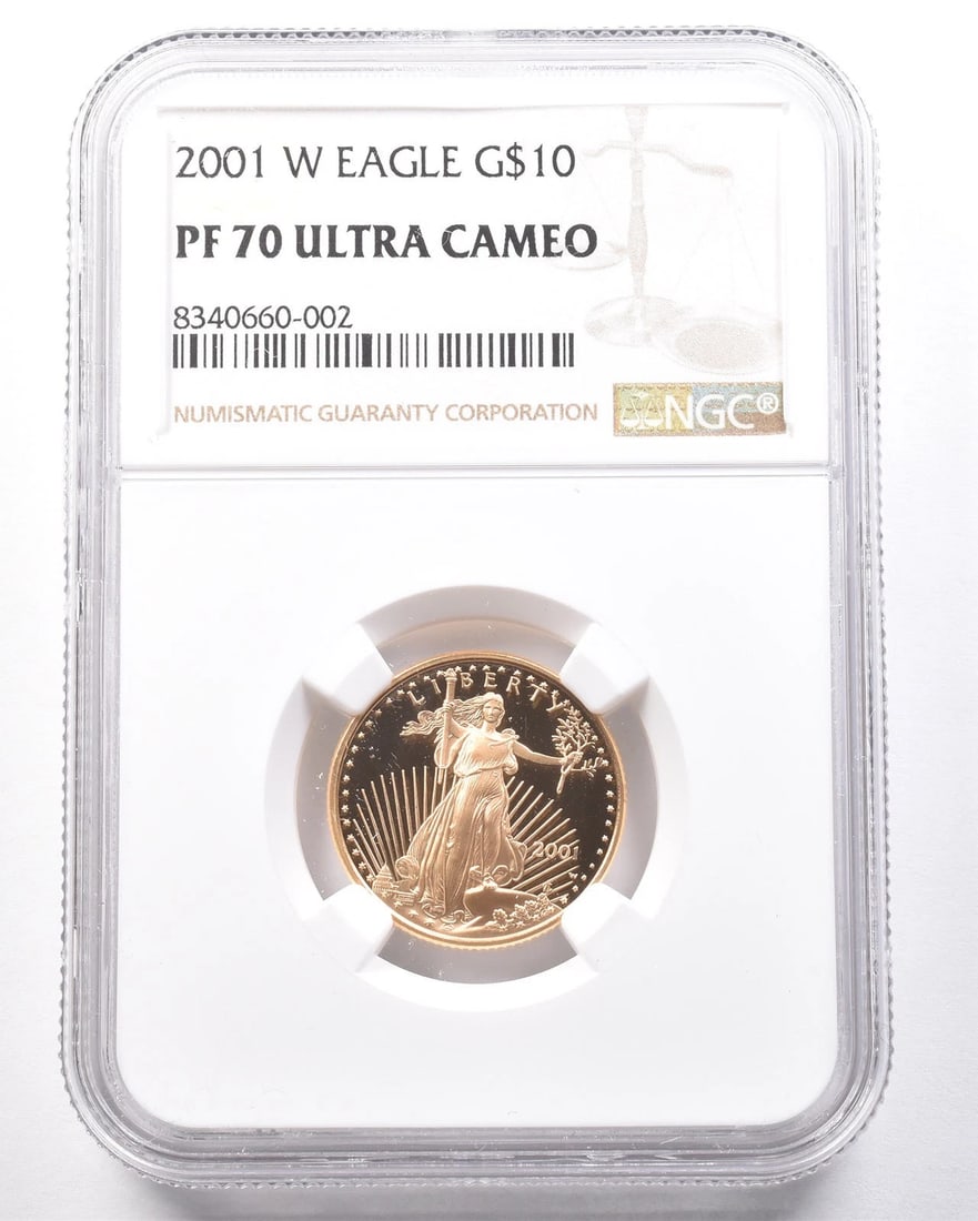 2001-W $10 AMERICAN GOLD EAGLE (1 of 2)