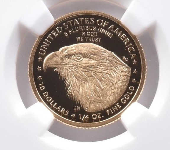 2021-W $10 AMERICAN GOLD EAGLE TYPE 2: 2021-W $10 American Gold Eagle Type 2 Brand/Mint: None Year: 2021 Denomination: $10 Country of Origin: United States Accessories: None Accessories Notice: When purchasing pre-owned goods, please r