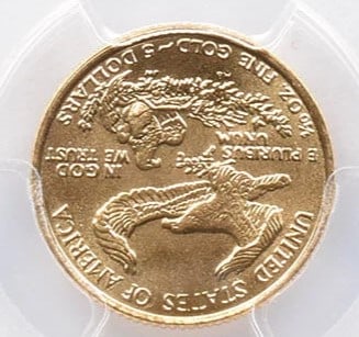 1993 $5 AMERICAN GOLD EAGLE (1 of 2)