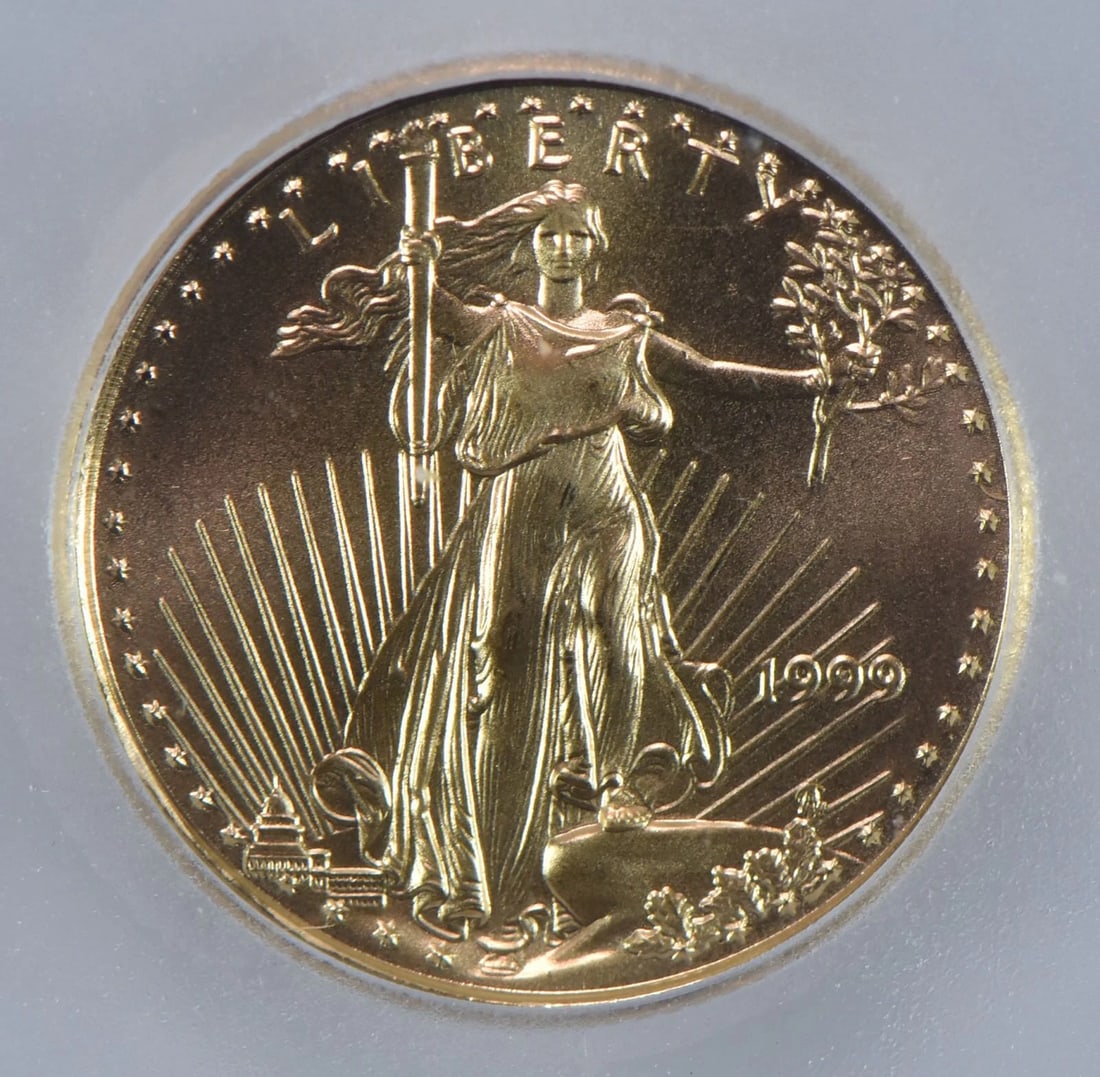 1999 $5 AMERICAN GOLD EAGLE (1 of 2)