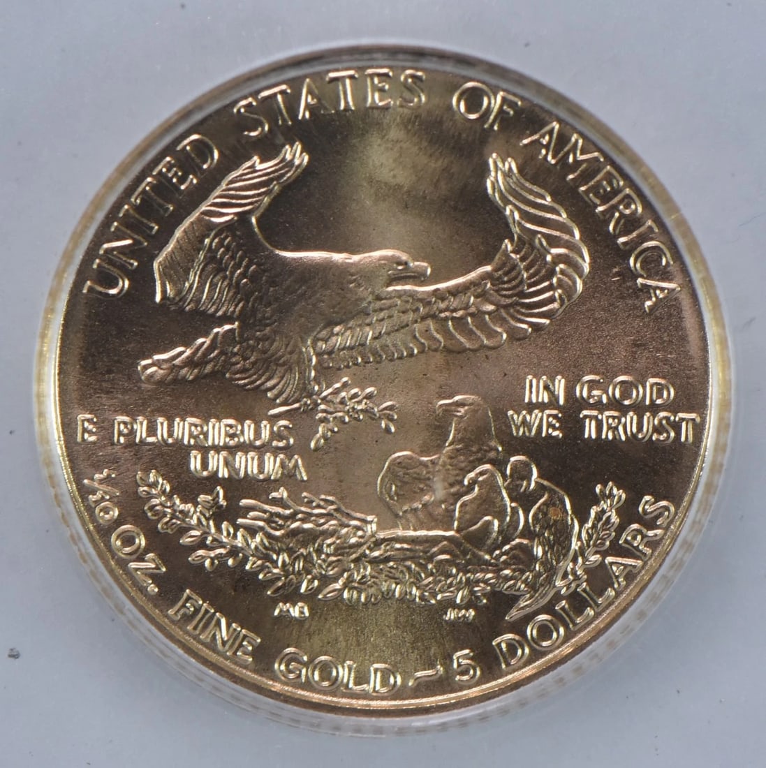 1997 $5 AMERICAN GOLD EAGLE - 2