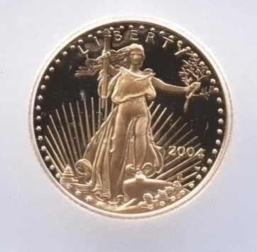2004-W $5 AMERICAN GOLD EAGLE (1 of 2)