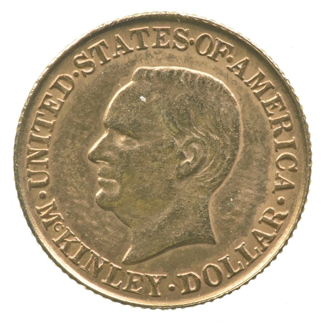 1916 $1 MCKINLEY COMMEMORATIVE GOLD DOLLAR (1 of 2)