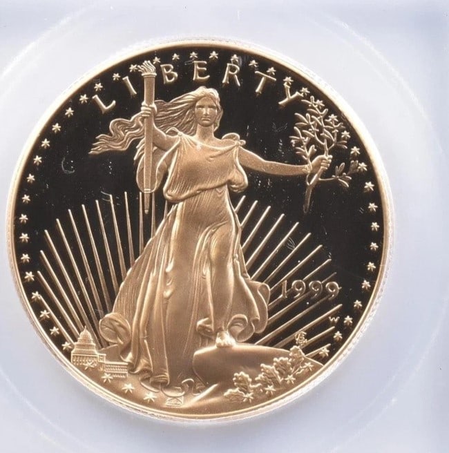 1999-W $50 AMERICAN GOLD EAGLE (1 of 2)
