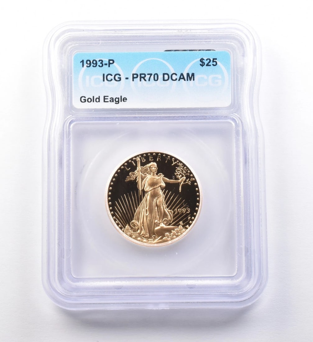 1993-P $25 AMERICAN GOLD EAGLE (1 of 2)