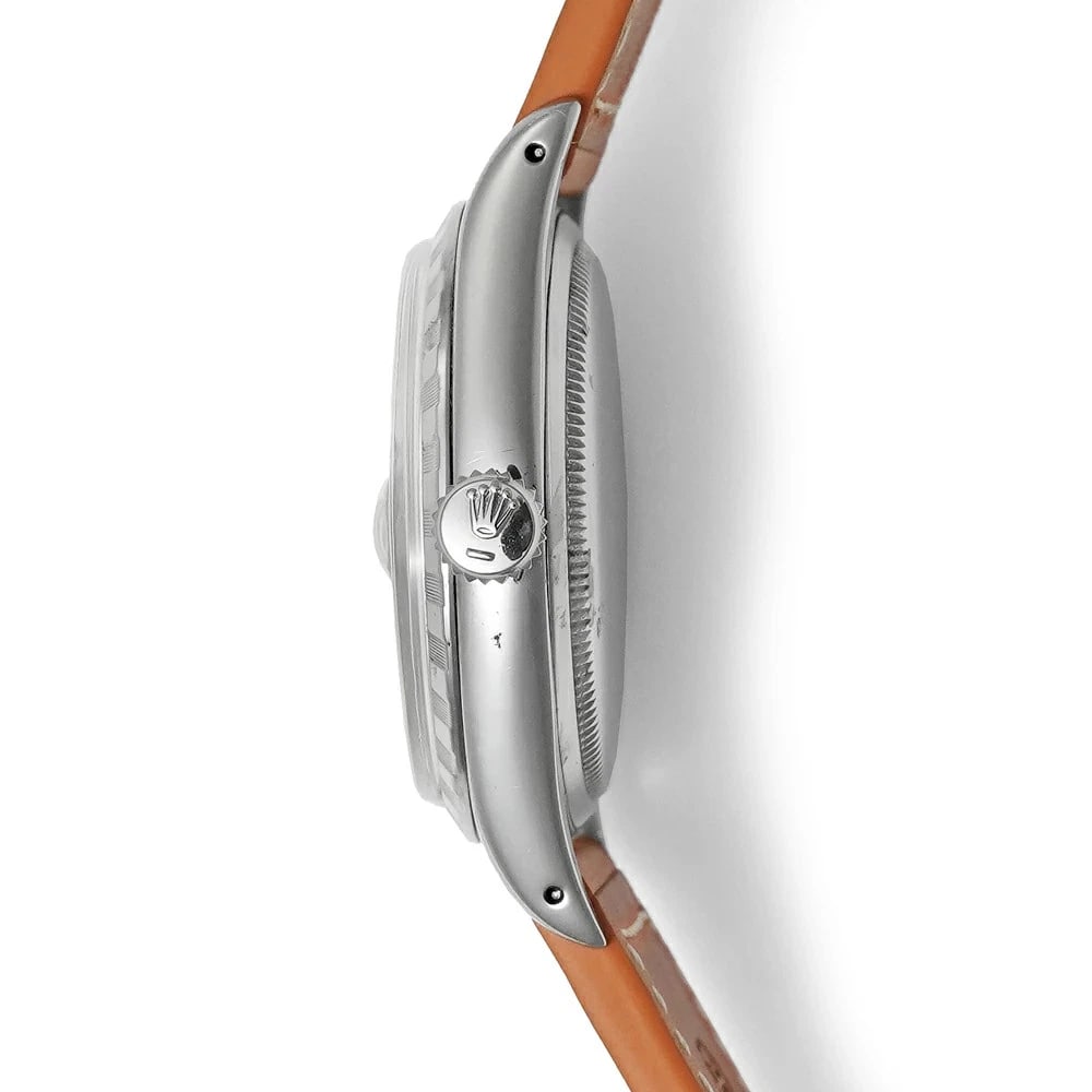 ROLEX DATEJUST IVORY WATCH - 2