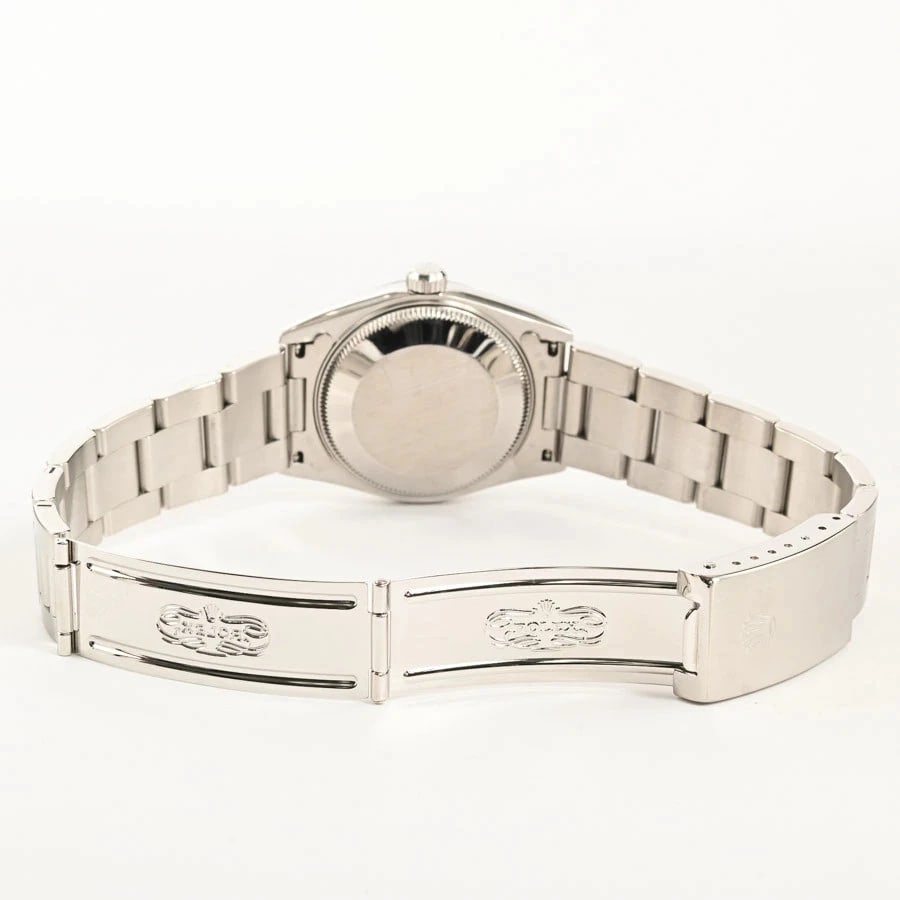 ROLEX DATEJUST BLUE WATCH - 3