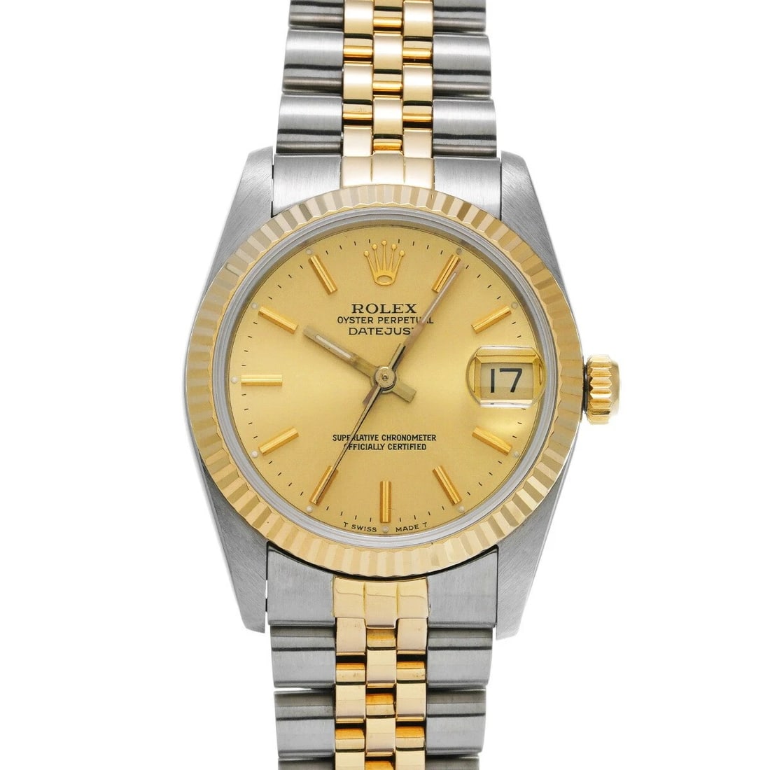 ROLEX DATEJUST WATCH: ROLEX Datejust Watch Brand: ROLEX Type: Wristwatch Material: Band Material Stainless, Case Material Sapphire Crystal Color: Band Color NA Size: Band Size 18.5cm, Case Size 31×31mm 