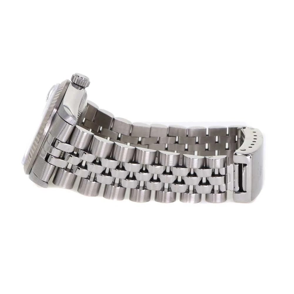 ROLEX DATEJUST BLUE WATCH - 4