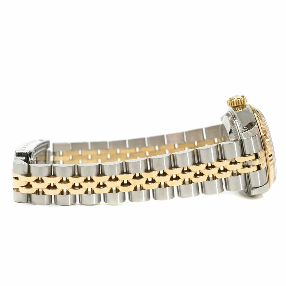 ROLEX DATEJUST GOLD WATCH - 5