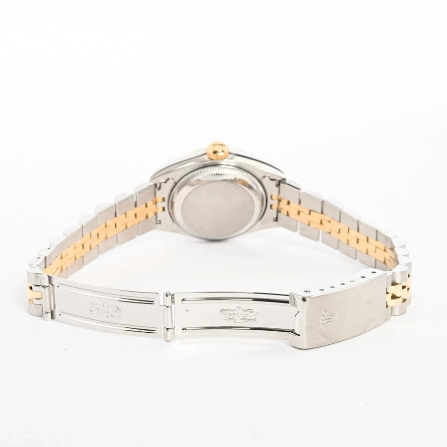 ROLEX DATEJUST WHITE WATCH - 3