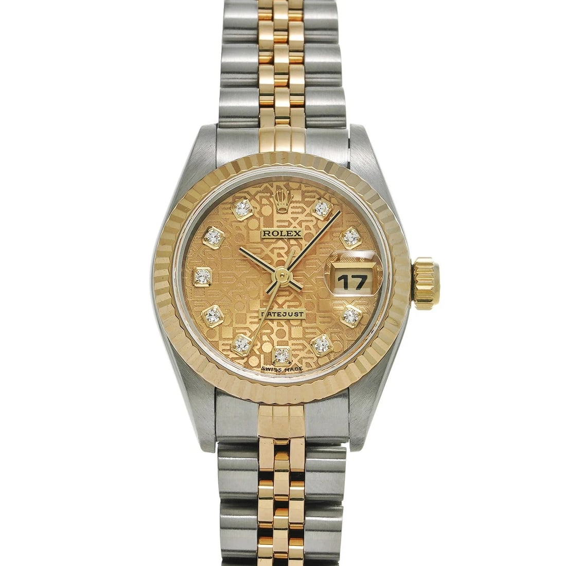 ROLEX DATEJUST WATCH: ROLEX Datejust Watch Brand: ROLEX Type: N/A Material: Band Material Stainless, Case Material Sapphire Crystal Color: Band Color N/A Size: Band Size 16cm, Case Size 26×26mm Accessories: None