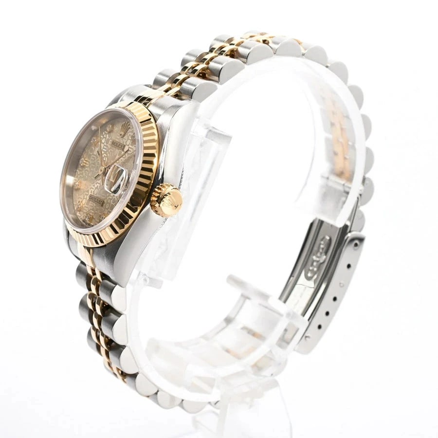 ROLEX DATEJUST SILVER WATCH - 2