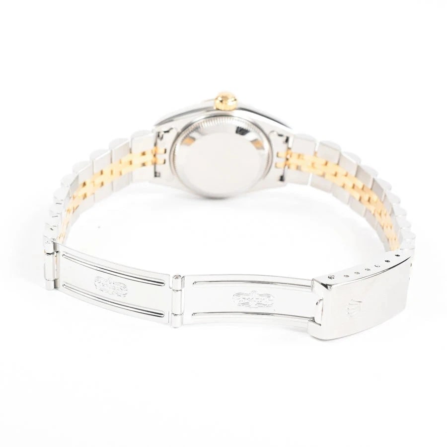 ROLEX DATEJUST YELLOW WATCH - 3