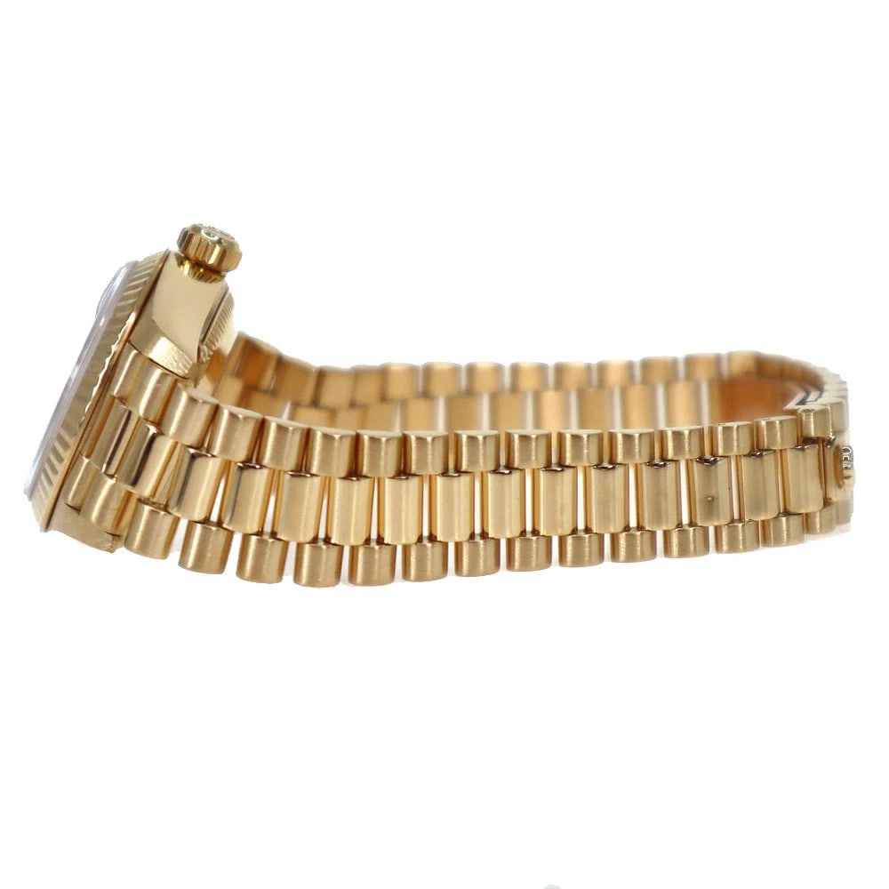 ROLEX DATEJUST BLUE WATCH - 4