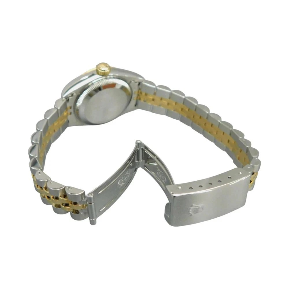 ROLEX DATEJUST SILVER WATCH - 3