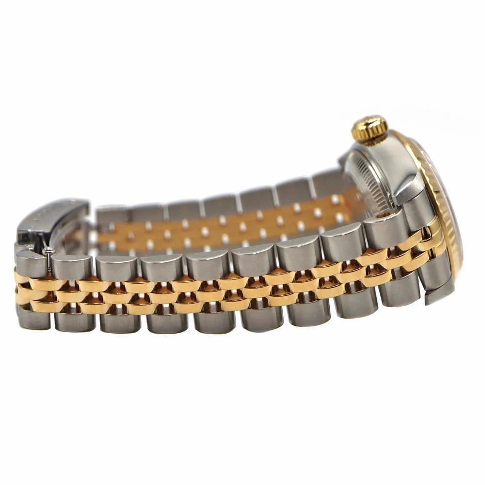 ROLEX DATEJUST GOLD WATCH - 5