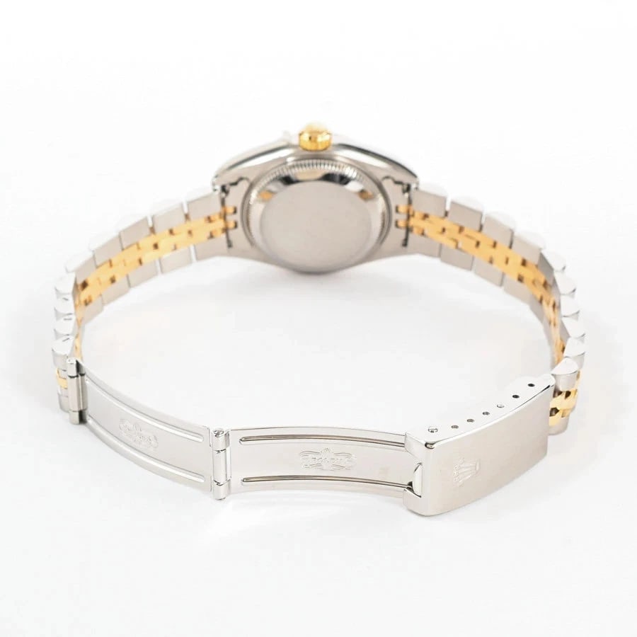 ROLEX DATEJUST YELLOW WATCH - 3