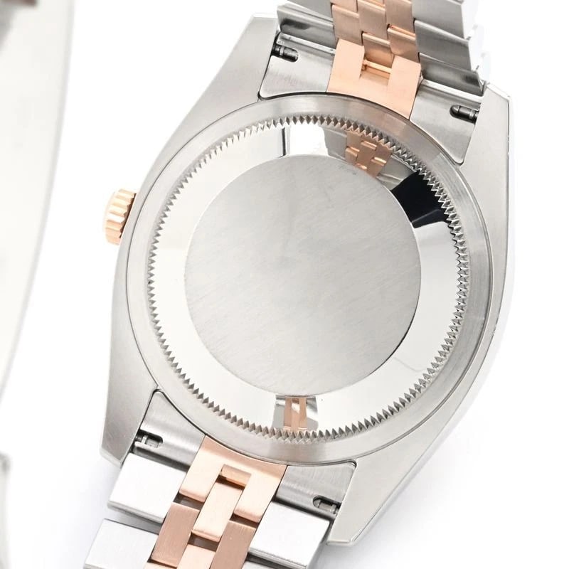 ROLEX DATEJUST SILVER WATCH - 4